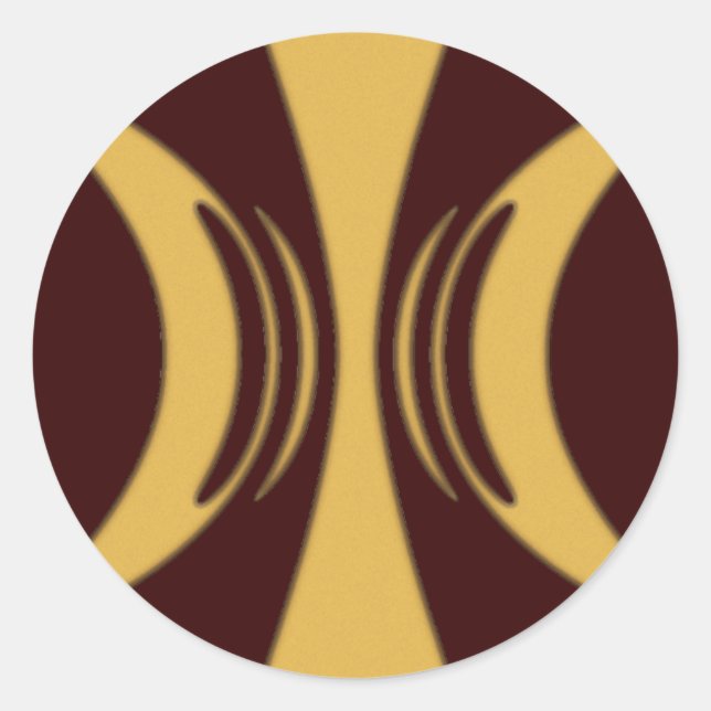 Sticker Rond Main d'or d'Eris (Devant)