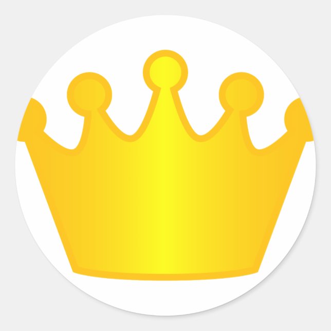 Sticker Rond Maire de ... (Devant)