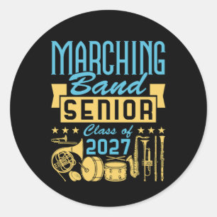 Sticker Rond Majorette Senior 2027