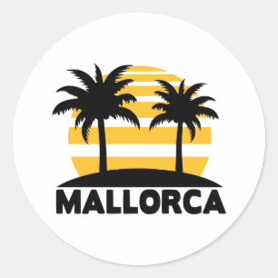 Sticker Rond Majorque