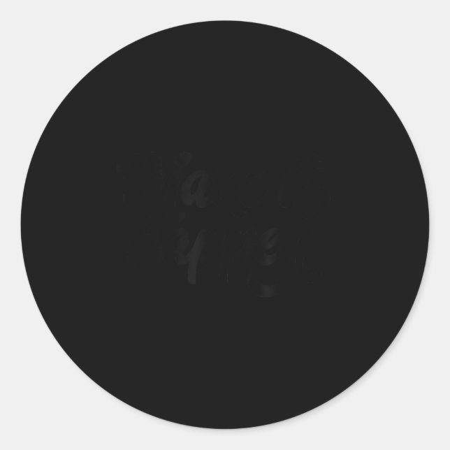 Sticker Rond Make It Happen Insrational Motivational And Manife (Devant)