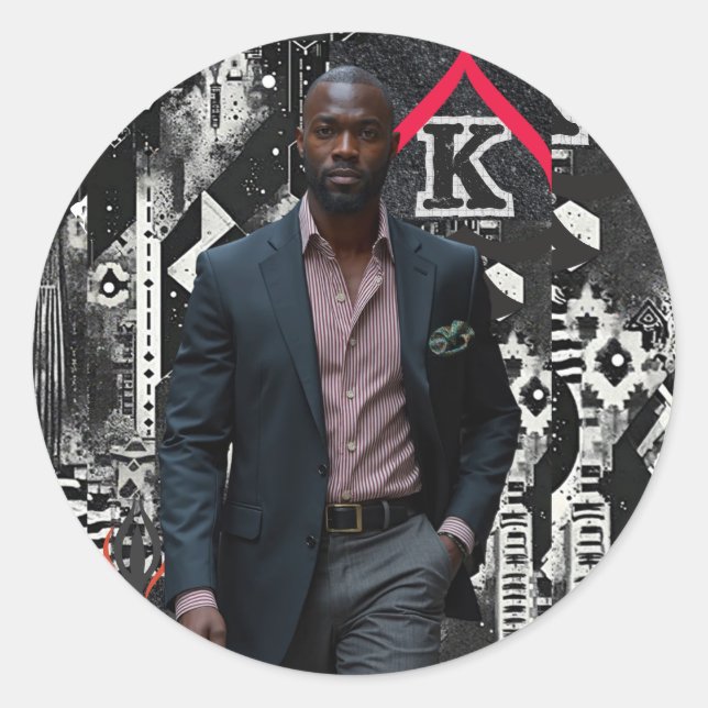 Sticker Rond Making Moves (Devant)