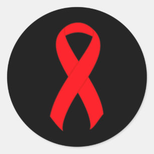 Sticker Rond Maladie cardiaque de sensibilisation Myélome multi
