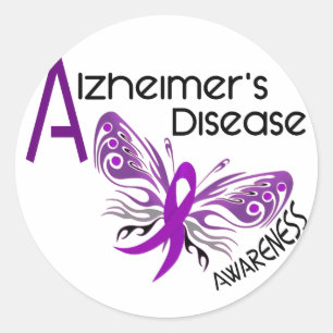 Sticker Rond Maladie d'Alzheimer CONCENTRATION 3