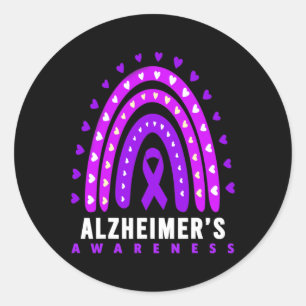 Sticker Rond - Maladie d'Alzheimer - Sensibilisation de Heimer