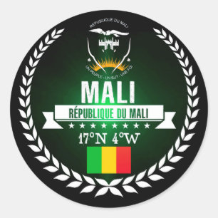 Sticker Rond Mali