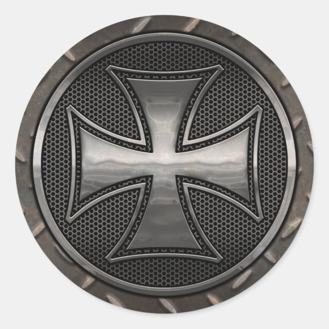 Sticker Rond Maltais Gridiron (Devant)