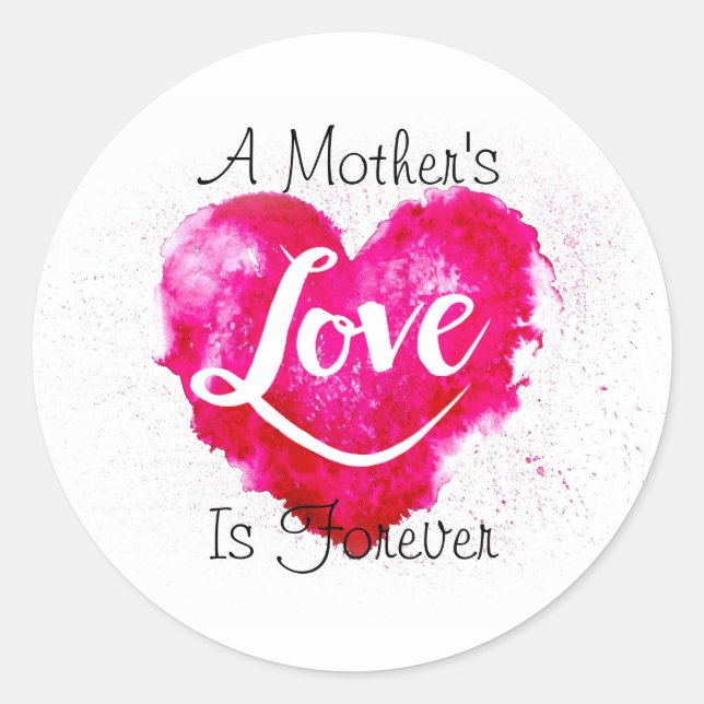 Sticker Rond Maman (Devant)