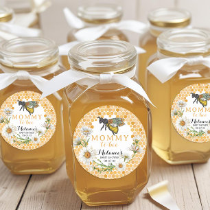 Sticker Rond Maman Florale À Être Baby shower