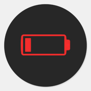 Sticker Rond Maman maman maman batterie basse énergie famille f