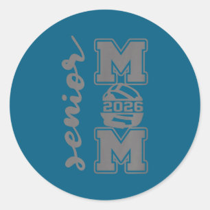 Sticker Rond Maman senior 2026 athlète de lutte parent fier