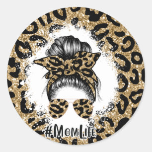 Sticker Rond Maman Vie