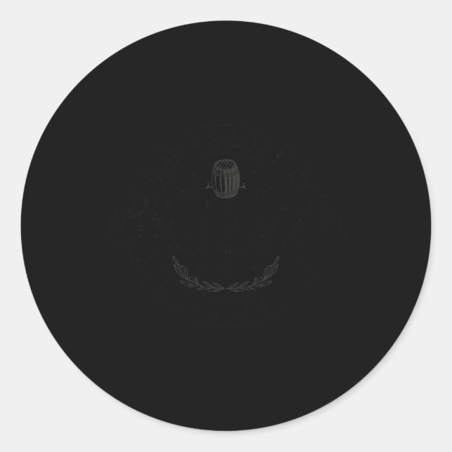 Sticker Rond Mama's Ery Breastfeeding Brewery New Mom Life Brew (Devant)