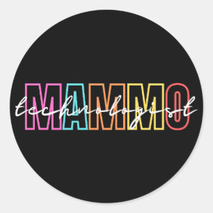 Sticker Rond Mammo