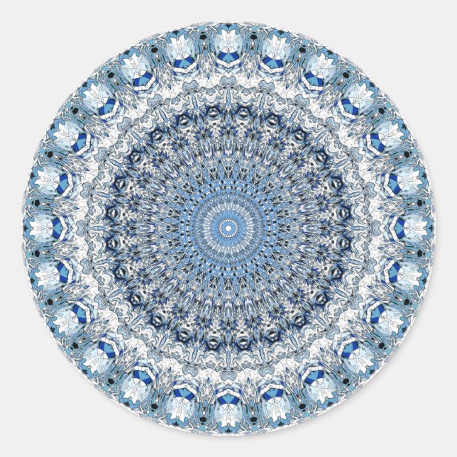 Sticker Rond Mandala (Devant)