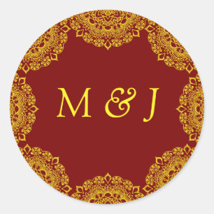 Sticker Rond mandala