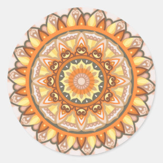 Sticker Rond Mandala