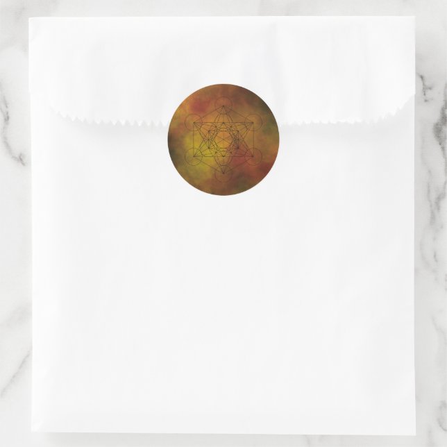 Sticker Rond mandala (Sac)