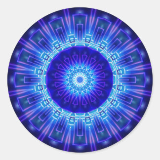 Sticker Rond Mandala Atlantis créée par Tutti