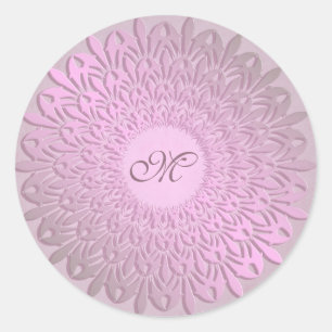 Sticker Rond Mandala ethnique de gradient