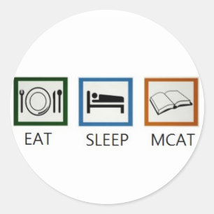 STICKER ROND MANGEZ LE SOMMEIL MCAT