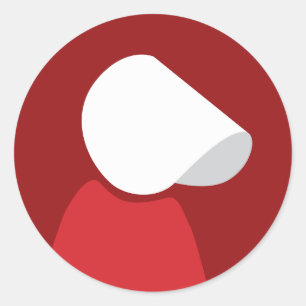 Sticker Rond Manifestation féministe de l'histoire d'une domest