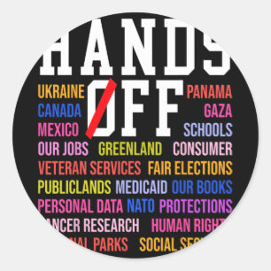 Sticker Rond Manifestation samedi 5 avril Hommes Femmes 8