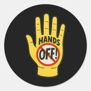 Sticker Rond Manifestez sans violence le 5 avril Résistance Ant