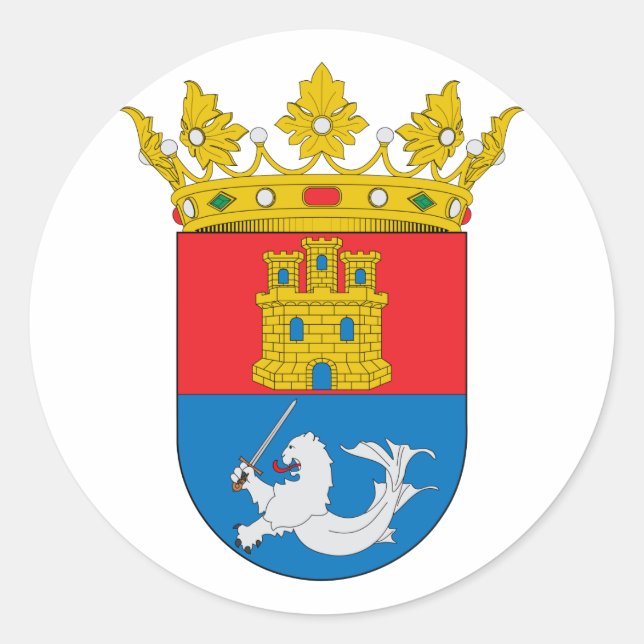 Sticker Rond Manille, Philippines (Devant)