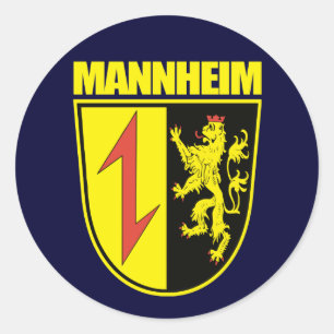 Sticker Rond Mannheim