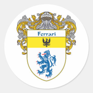Sticker Rond Manteau de Ferrari des bras (enveloppés)