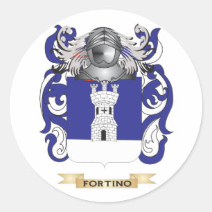 Sticker Rond Manteau de Fortino des bras