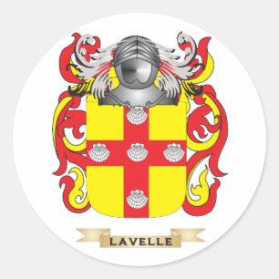 Sticker Rond Manteau de Lavelle des bras (crête de famille)