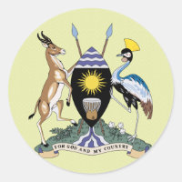 Manteau de l'Ouganda de détail de bras