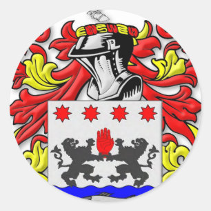 Sticker Rond Manteau de McKeon des bras