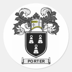 Sticker Rond Manteau de PORTIER des bras