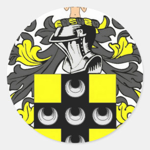 Sticker Rond Manteau d'Ellis des bras