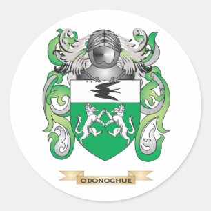 Sticker Rond Manteau d'O'Donoghue des bras (crête de famille)