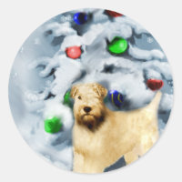 Manteau doux Wheaten Terrier Noël