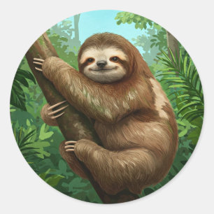 Sticker Rond Manuel Antonio Parc national Costa Rica Voyage