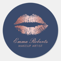 Maquillage Artiste Rose Gold Lièvres Marine Blue S