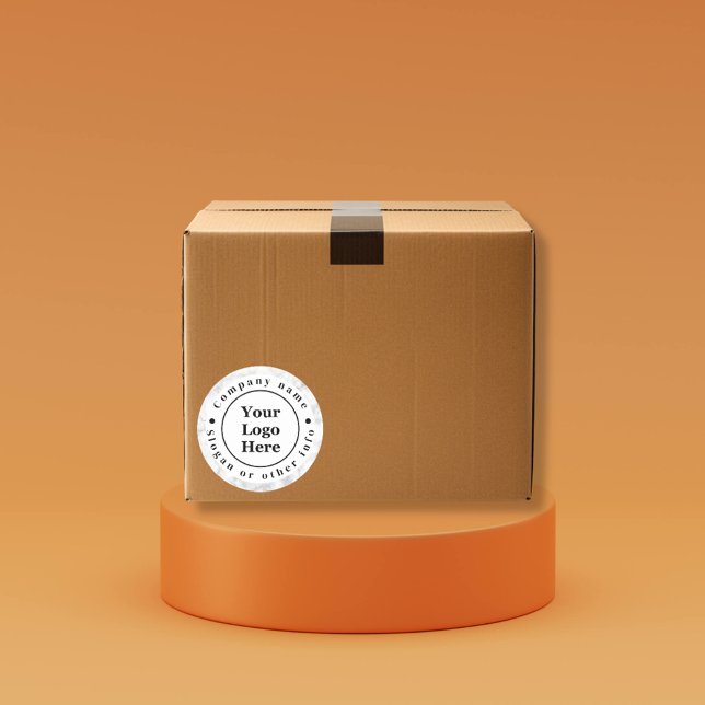 Sticker Rond Marbre blanc (Créateur téléchargé)