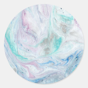 Sticker Rond Marbre I
