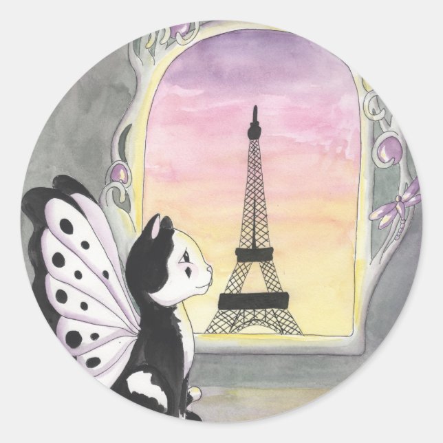 Sticker Rond marcel (Devant)
