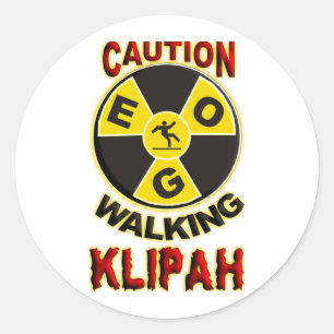Sticker Rond Marcher Klipah