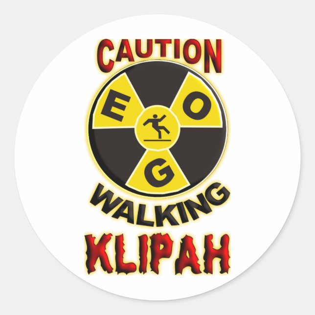 Sticker Rond Marcher Klipah (Devant)