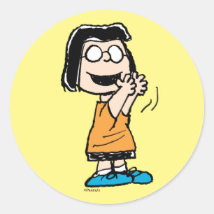 Sticker Rond Marcie Clapping
