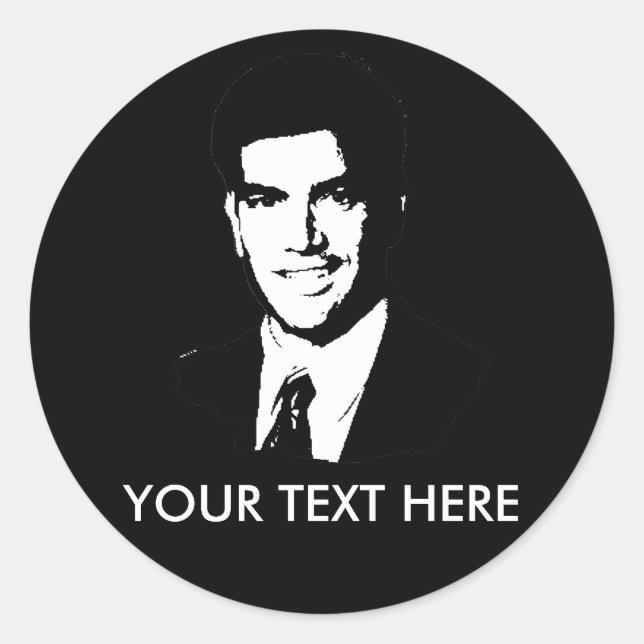 Sticker Rond Marco Rubio (Devant)