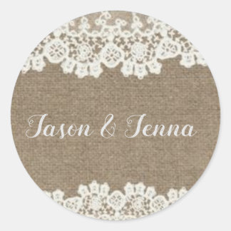 Sticker Rond mariage