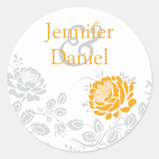 Sticker Rond Mariage